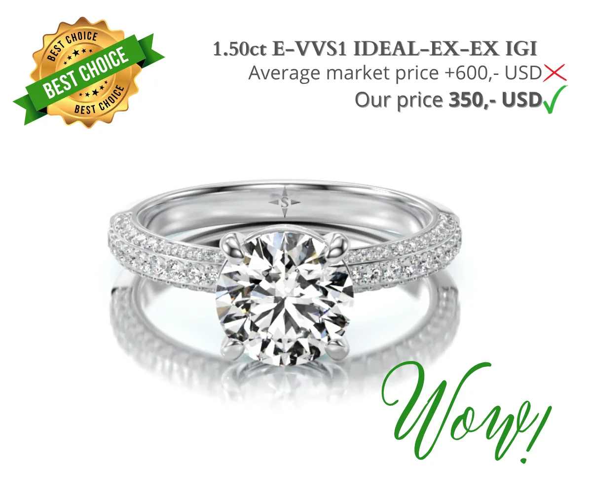 Mistr zlatník vytváří zakázkový diamantový prsten