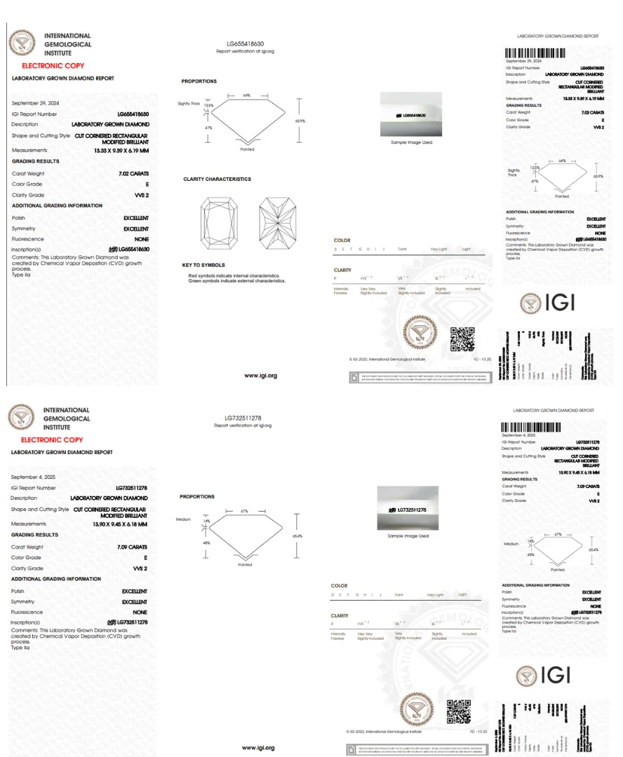 IGI certifikovaný laboratorní diamant
